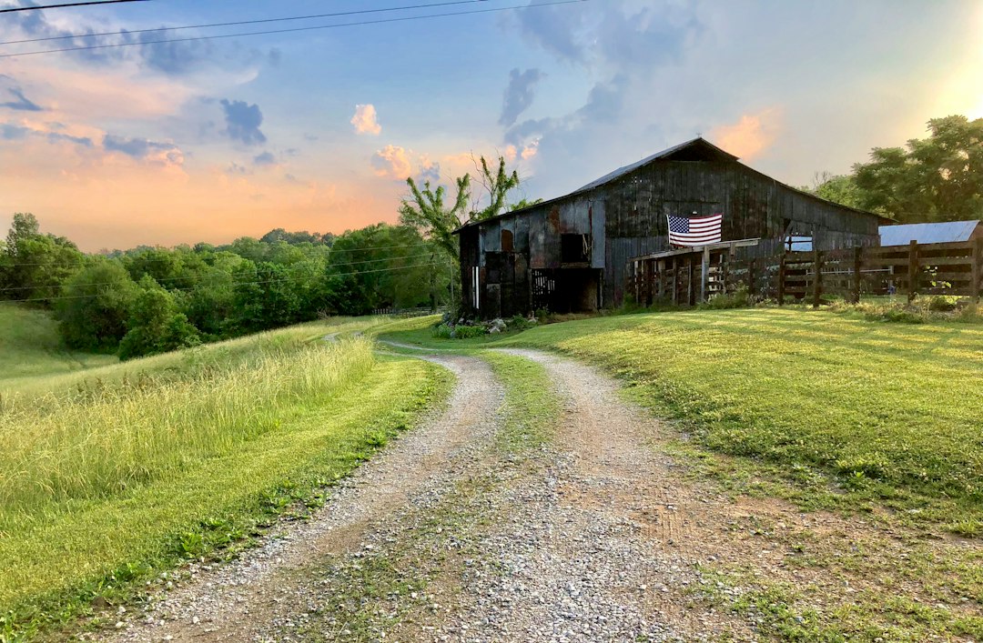 A barn in Columbia, TN, south of Nashville