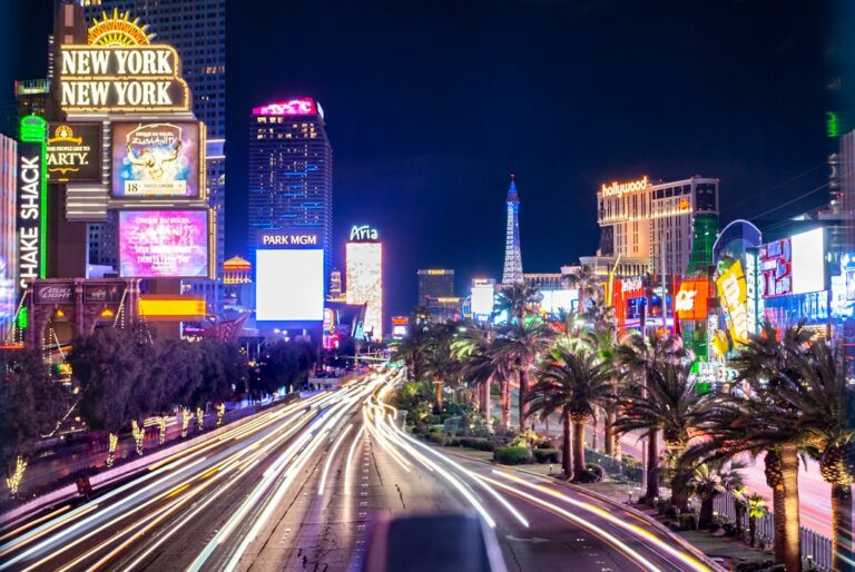 Las Vegas skyline for a Realtor referral guide about clients moving to Nashville and Middle Tennessee