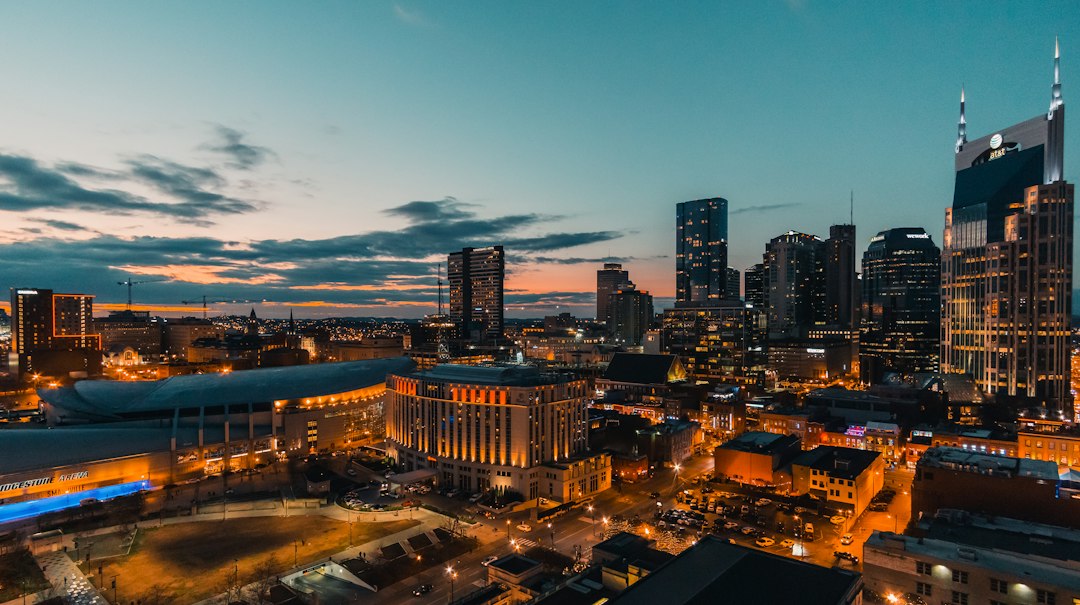 Nashville skyline in daylight