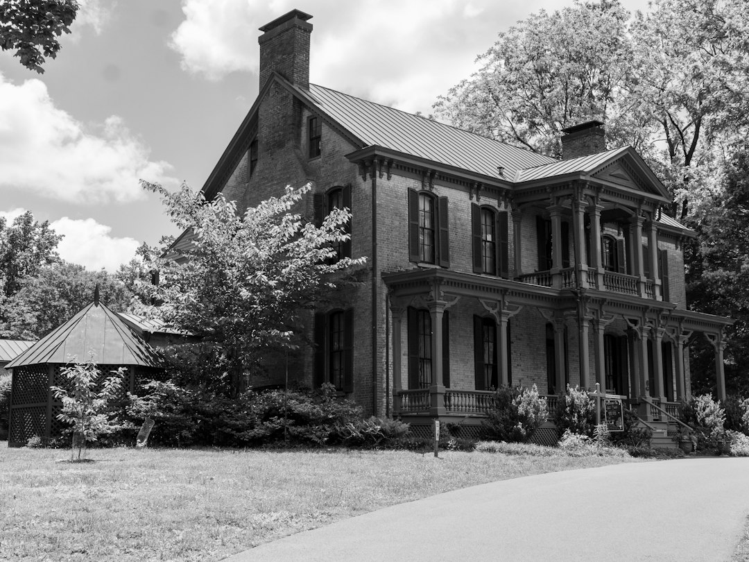 Historic luxury residential streetscape near Belle Meade Nashville