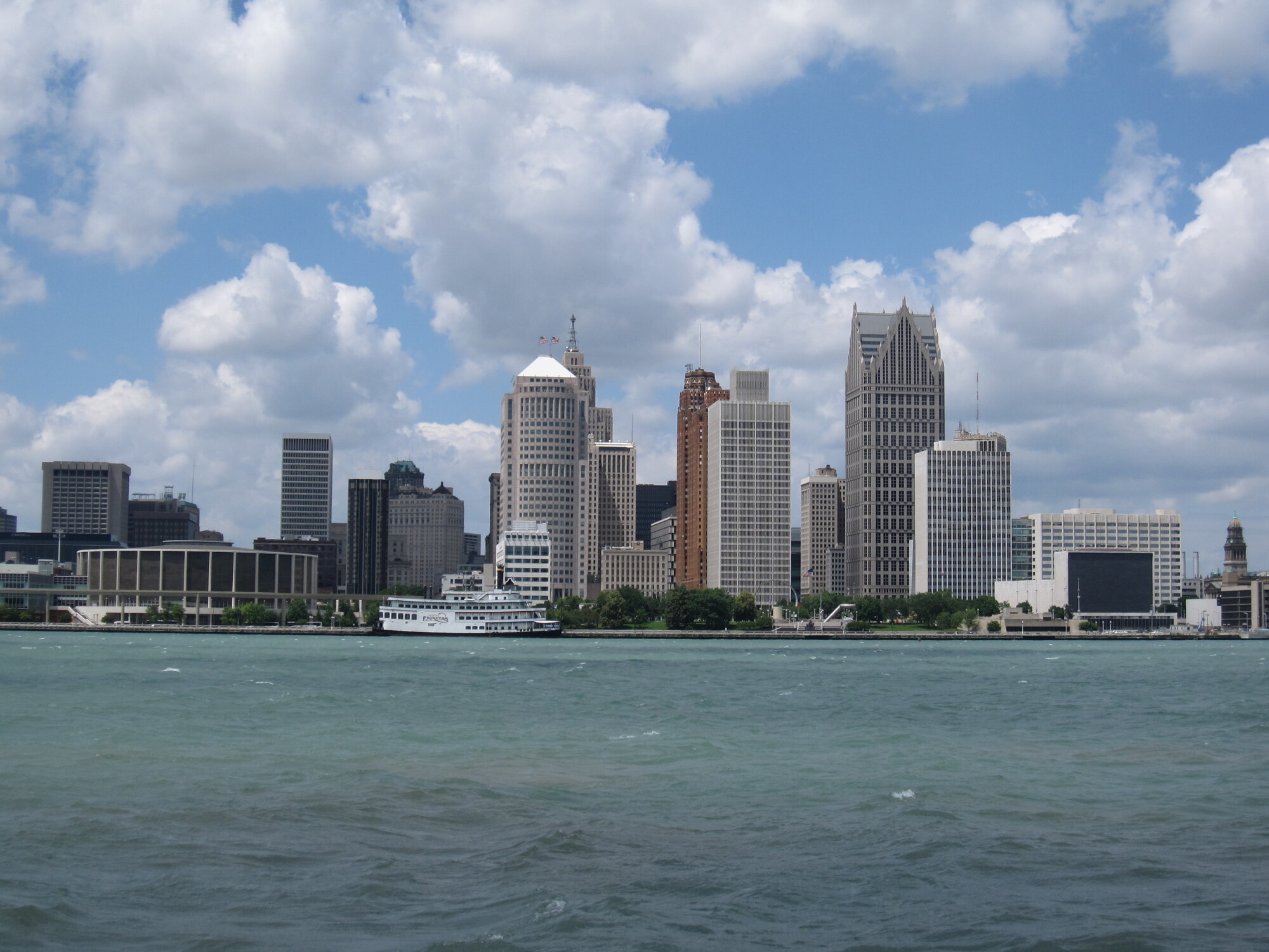 Detroit and Southeast Michigan skyline and city view