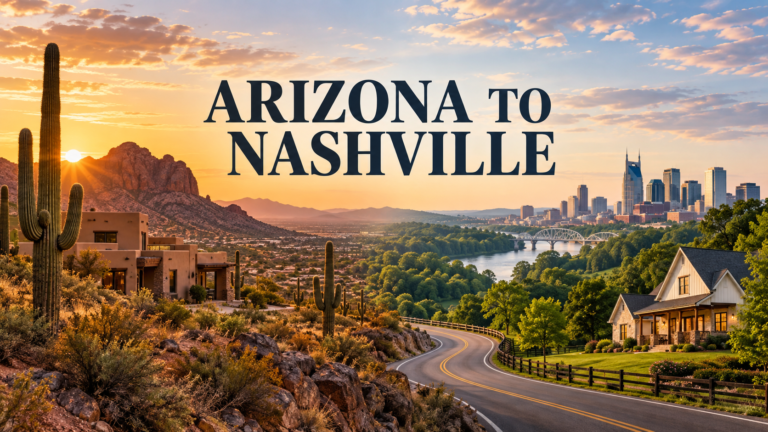 Phoenix and Scottsdale Realtor referral guide for a client moving to Nashville