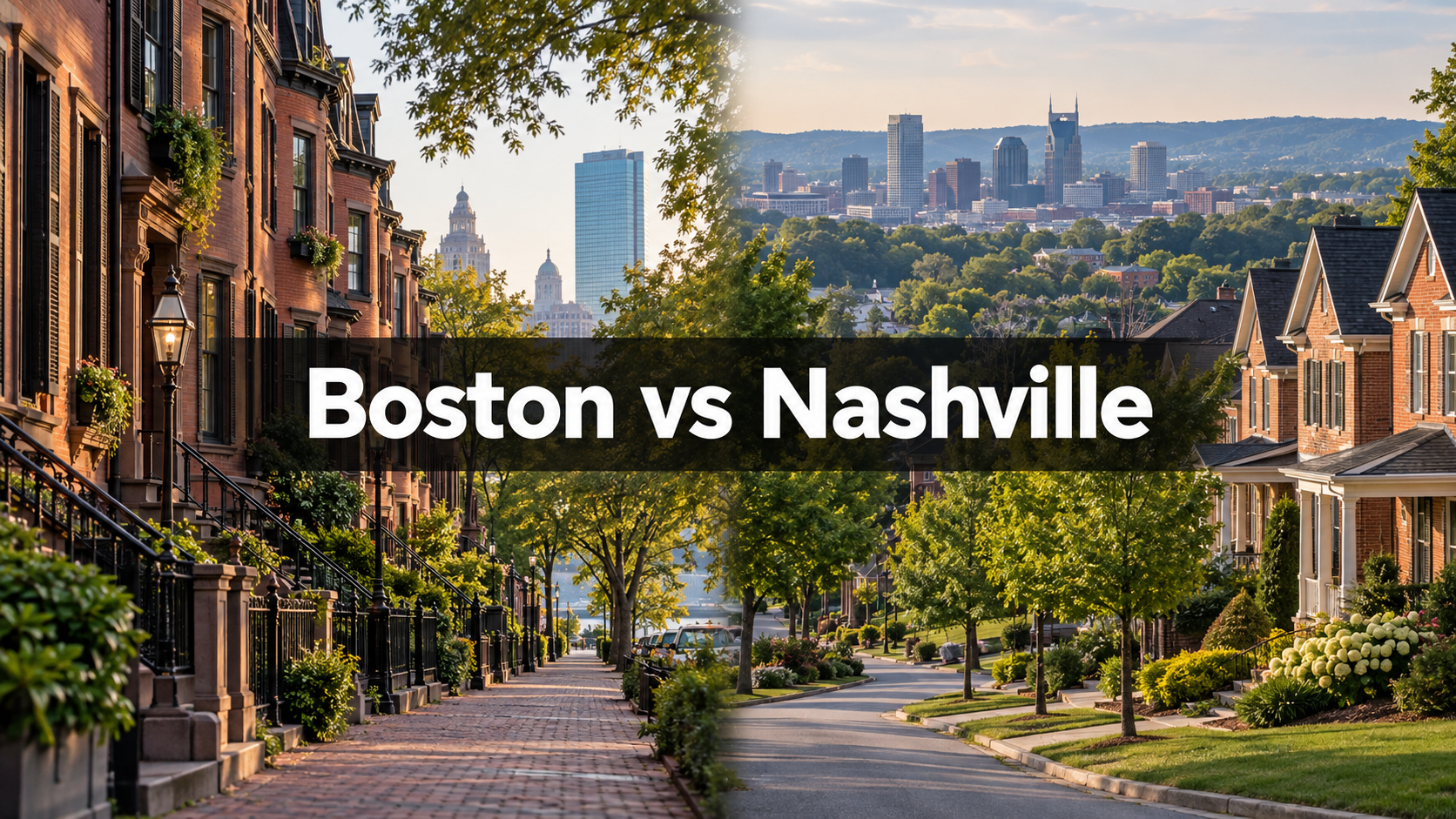 Boston vs Nashville cost of living comparison