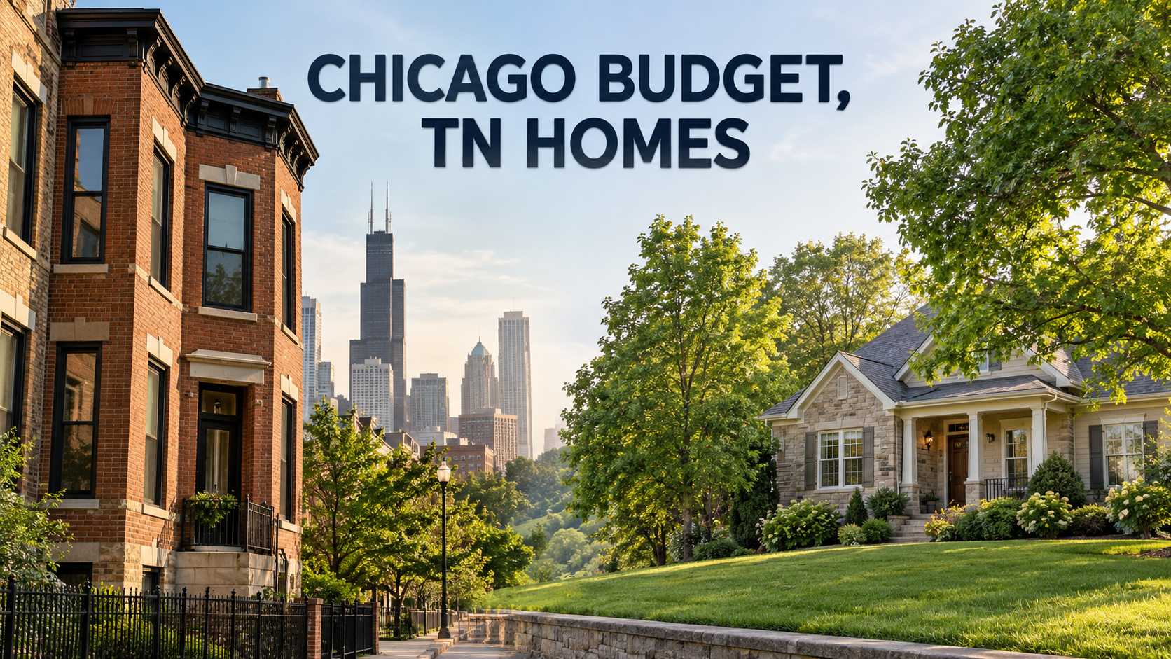 Chicago and Middle Tennessee home budget comparison