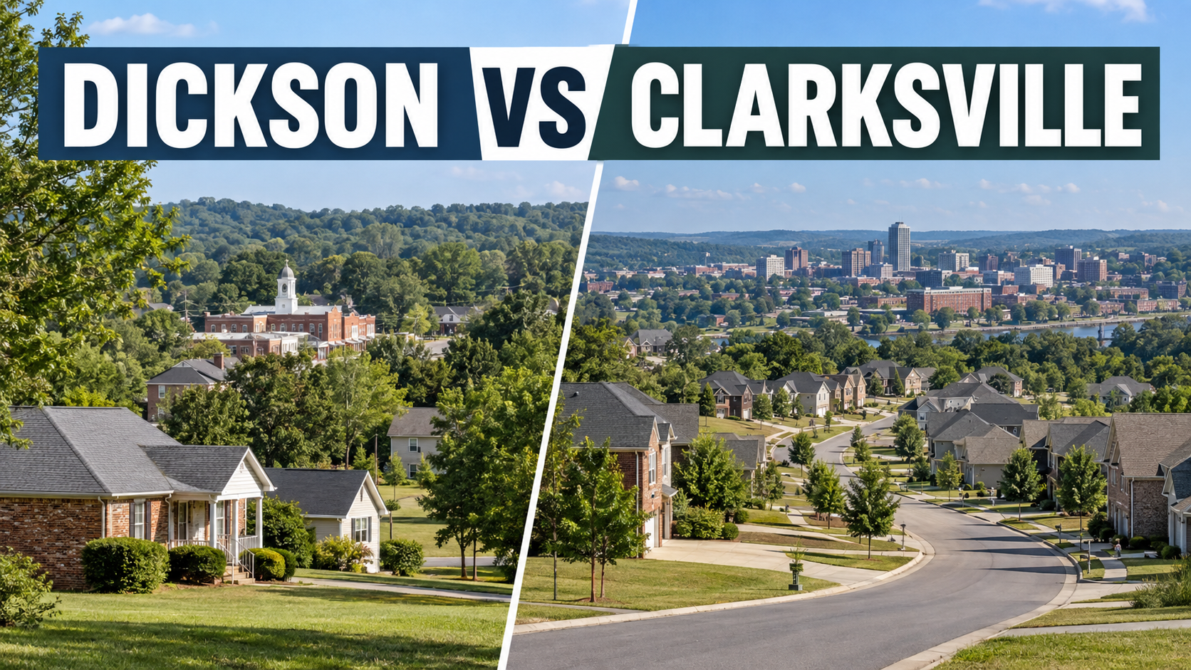 Dickson vs. Clarksville: Which Area Gives Buyers More for Their Budget?