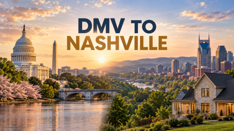 DMV Realtor referral guide for a client moving to Nashville