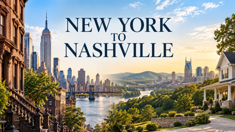 New York Realtor referral guide for a client moving to Nashville