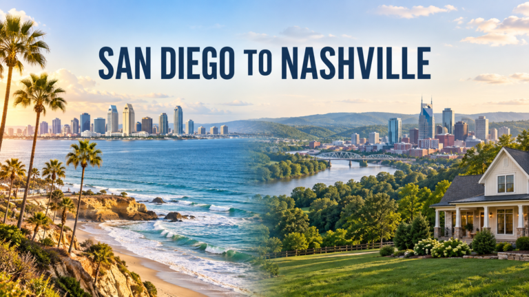 San Diego Realtor referral guide for a client moving to Nashville