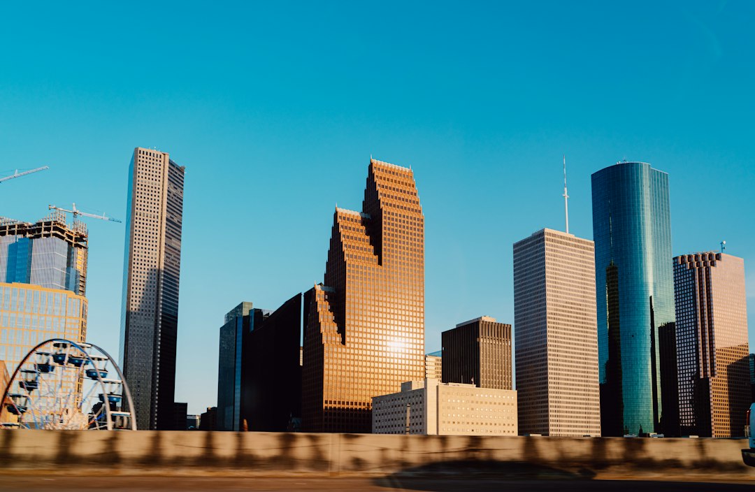 Houston Skyline from I-45 IG @Anewevisual