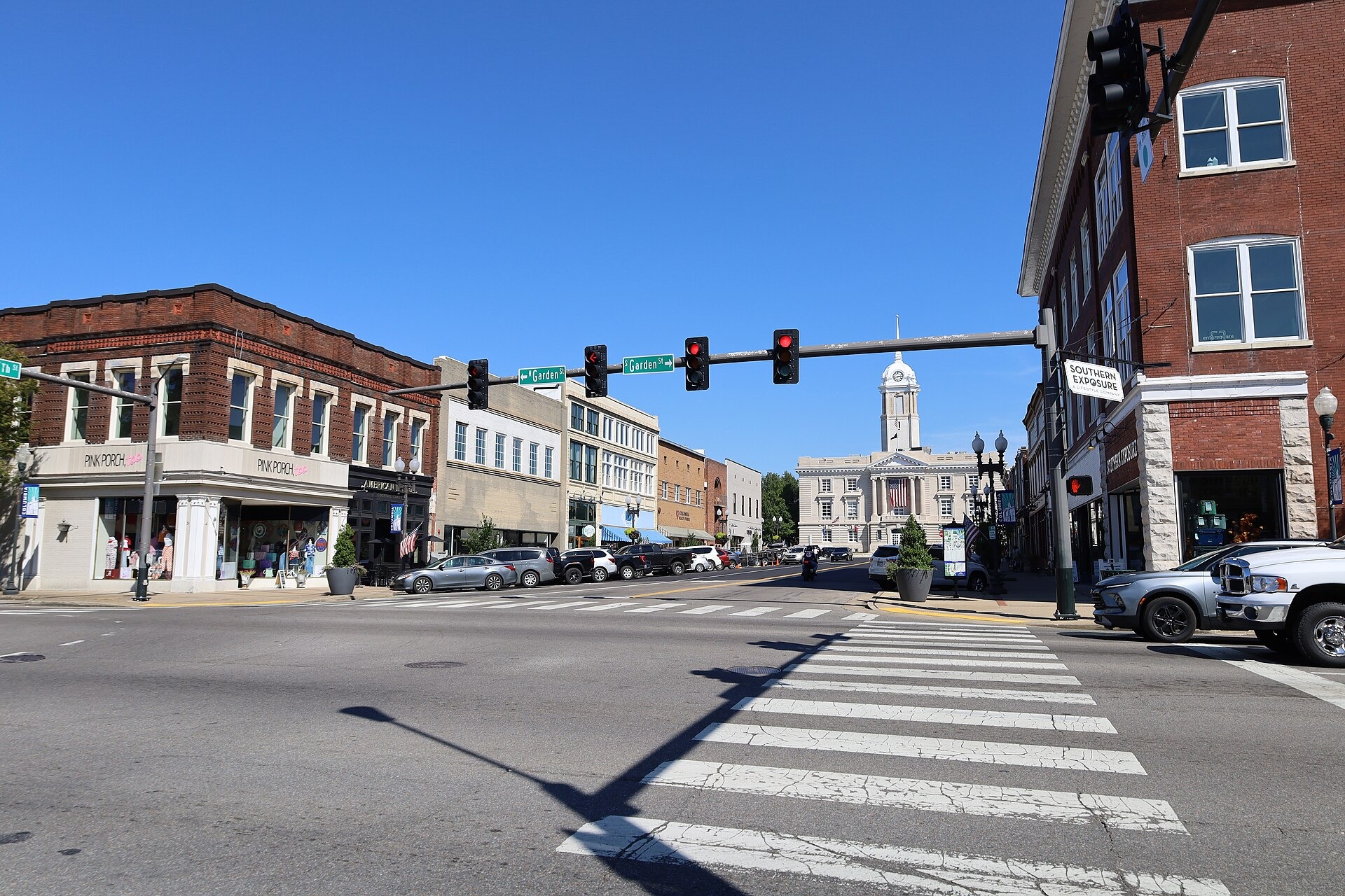 Maury County Courthouse in downtown Columbia, Tennessee, in 2025