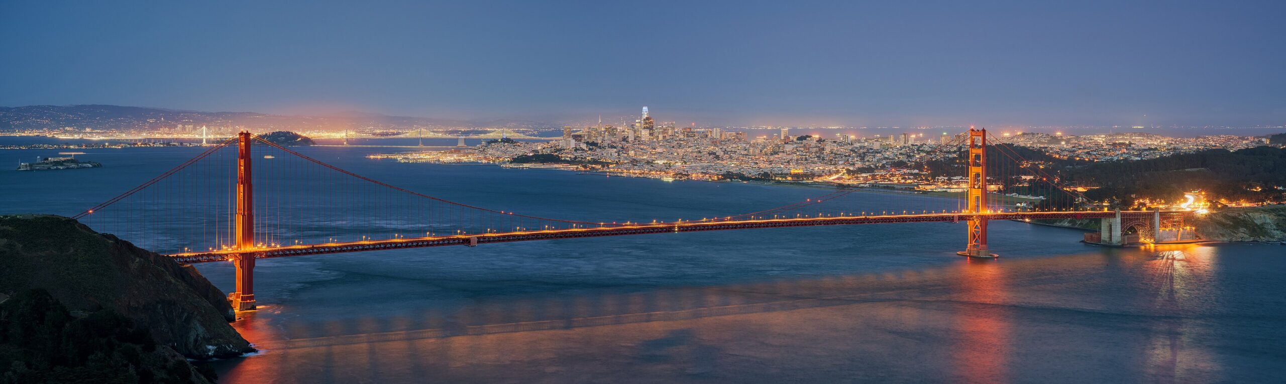Golden Gate Bridge for a Bay Area Realtor client referral guide
