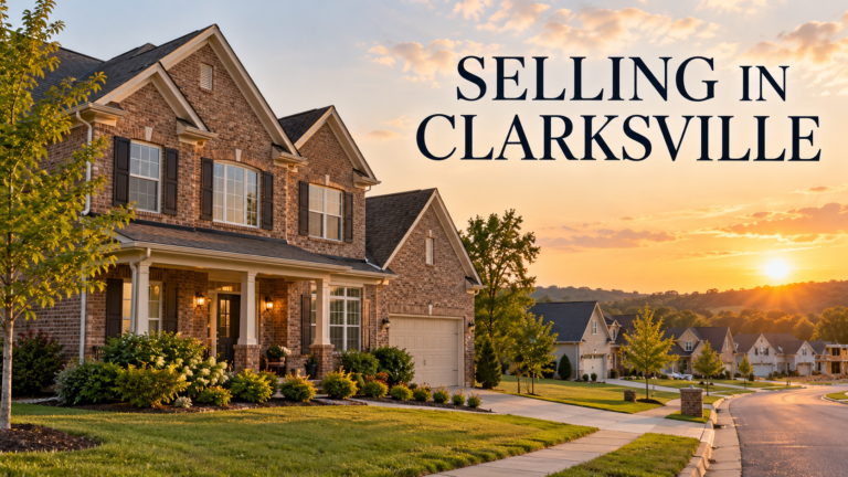 Illustration of a Clarksville home sale and new construction comparison