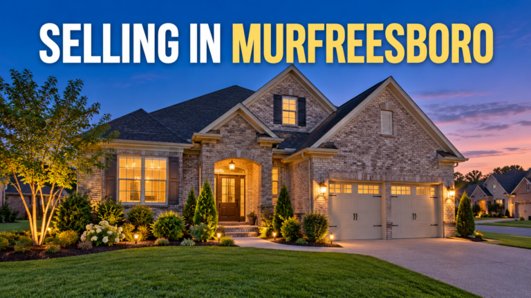 Illustration of a Murfreesboro home sale plan