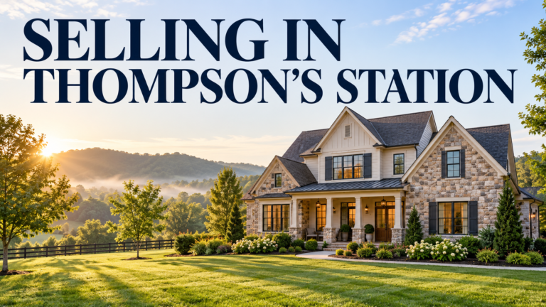 Illustration of a Thompson’s Station home and land sale